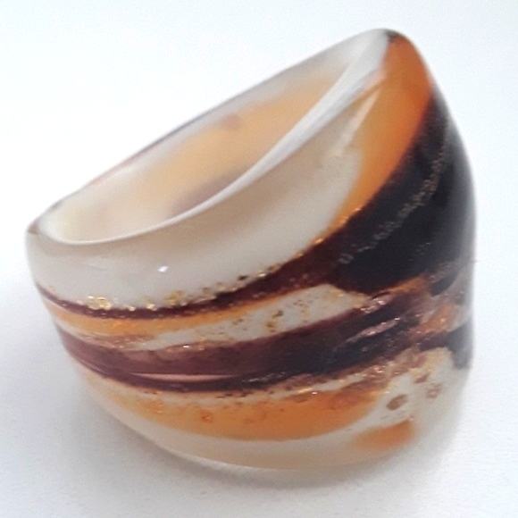 VENETIAN GLASS RING - Picture 3 of 8